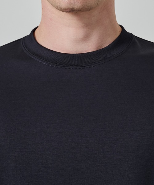 STUDIOUS(ステュディオス)の「32G ロイヤルクール レギュラーTシャツ(Tシャツ/カットソー・メンズ・ホワイト/チャコールグレー/ブラック/ベージュ/グリーン/ダークネイビー・1/2/3)」の22枚目の写真