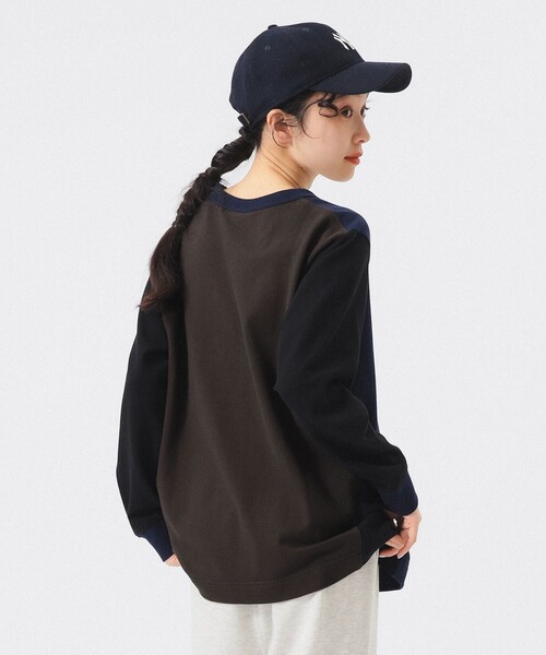 LACOSTE（ラコステ）の「【別注】LACOSTE / Aライン Tシャツ（Tシャツ/カットソー・レディース・ブラック/ダークブラウン/ネイビー/その他・38/36）」の18枚目の写真