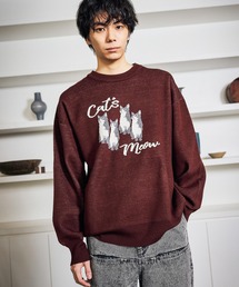 LAKOLE | アニマルモールジャガードニットプルオーバー / 587125(ニット/セーター)