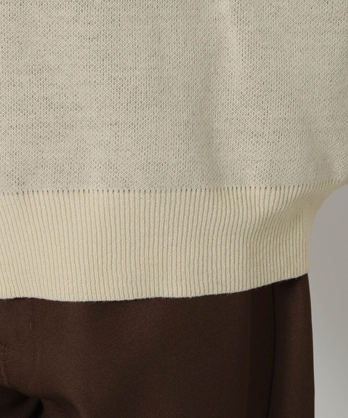 LAKOLE（ラコレ）の「アニマルモールジャガードニットプルオーバー / 587125（ニット/セーター・メンズ・アイボリー/ブラウン/グレー/イエロー/ネイビー/ブラック/ブルー・LARGE/X-LARGE/MEDIUM）」の20枚目の写真