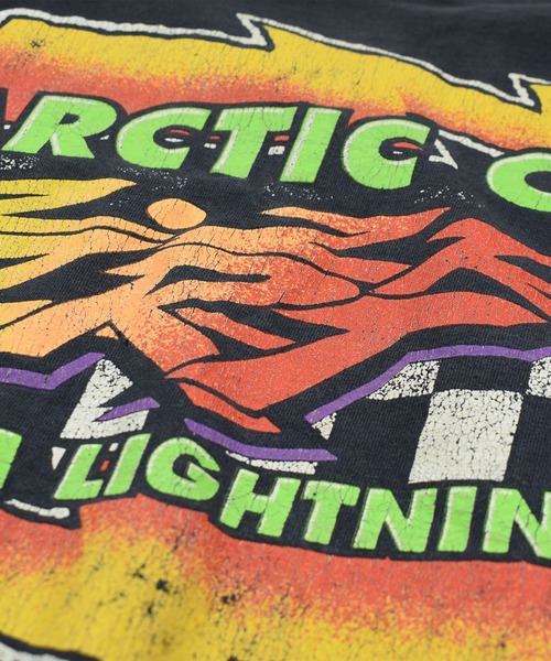 VINTAGE(ヴィンテージ)の「【USED】90’s SIGNET “ARCTIC CAT” レーシング Tシャツ USA製(Tシャツ/カットソー・メンズ・ブラック・LARGE)」の3枚目の写真