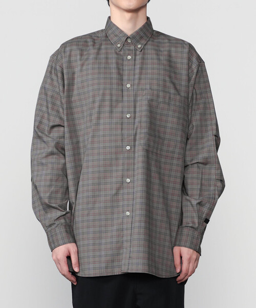 DAIWA PIER39 | TECH BUTTON DOWN SHIRT L/S TATTERSALL MEN
