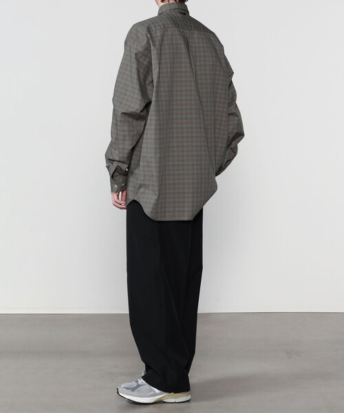 DAIWA PIER39（ダイワピア39）の「DAIWA PIER39 | TECH BUTTON DOWN SHIRT L/S TATTERSALL MEN（シャツ/ブラウス・メンズ・オフホワイト/グレー・L/M/S）」の17枚目の写真