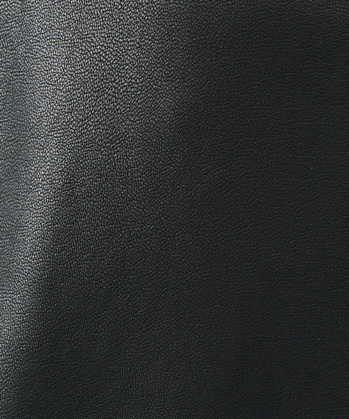 FORTUNA HOMME（フォルトゥナオム）の「【FORTUNA/フォルトゥナ】ECOラムレザーコーチジャケット/コーチジャケット/ユニセックス【WEB限定】（ブルゾン・メンズ・ブラック・M/L）」の7枚目の写真