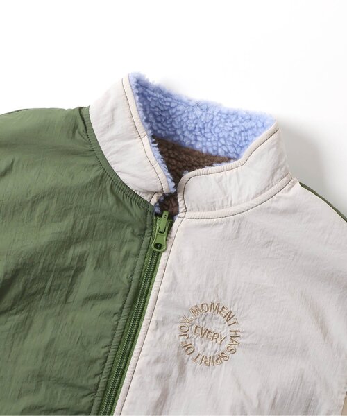 BREEZE（ブリーズ）の「【2WAY/両面主役！】リバーシブルボアジャケット（ブルゾン・キッズ・ベージュ/ブラック/その他11/ネイビー/レッド・80/120/130/140/150/90/100/110）」の20枚目の写真