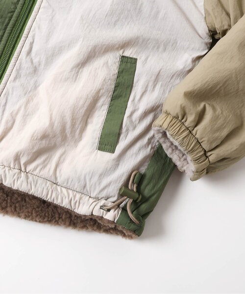 BREEZE（ブリーズ）の「【2WAY/両面主役！】リバーシブルボアジャケット（ブルゾン・キッズ・ベージュ/ブラック/その他11/ネイビー/レッド・80/120/130/140/150/90/100/110）」の18枚目の写真