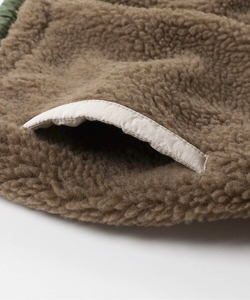 BREEZE（ブリーズ）の「【2WAY/両面主役！】リバーシブルボアジャケット（ブルゾン・キッズ・ベージュ/ブラック/その他11/ネイビー/レッド・80/120/130/140/150/90/100/110）」の13枚目の写真