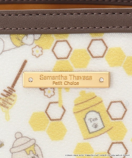 Samantha Thavasa Petit Choice(サマンサタバサ プチチョイス)の「『くまのプーさん』コレクション 総柄トートバッグ(トートバッグ・レディース・オフホワイト・FREE)」の7枚目の写真