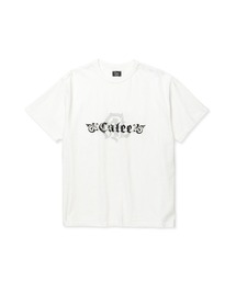 BINDER NECK CALEE LOGO VINTAGE TEE <NATURALLY PAINT DESIGN>