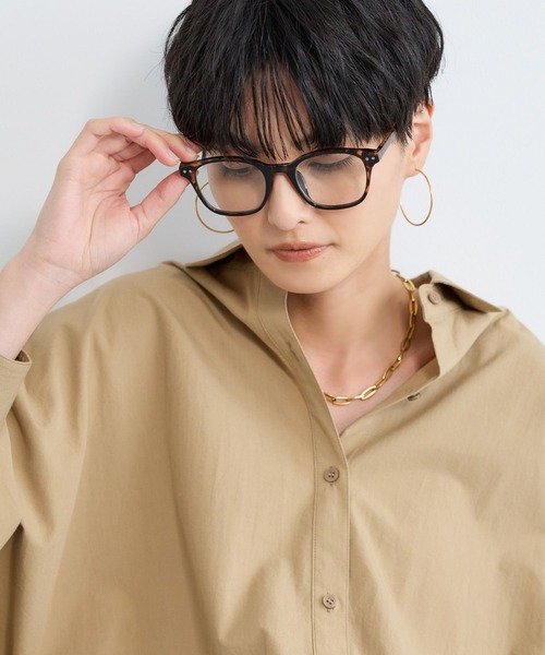 BARNYARDSTORM（バンヤードストーム）の「BARNYARDSTORM / ボストン調光サングラス【調光レンズ】（サングラス・レディース・ブラウン・FREE）」の2枚目の写真