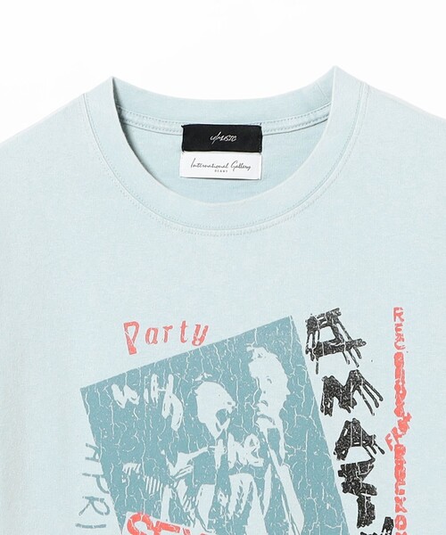 International Gallery BEAMS（インターナショナルギャラリービームス）の「【別注】U/MUSIC × IG / UNDERSONG Sex Pistols グラフィック Tシャツ ①（Tシャツ/カットソー・メンズ・サックスブルー・L/S/M）」の2枚目の写真