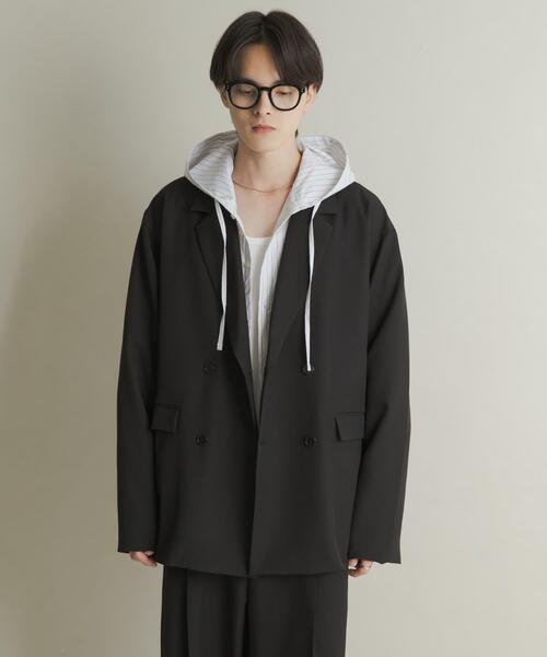 セール】ダブルルーズテーラードジャケット（テーラードジャケット