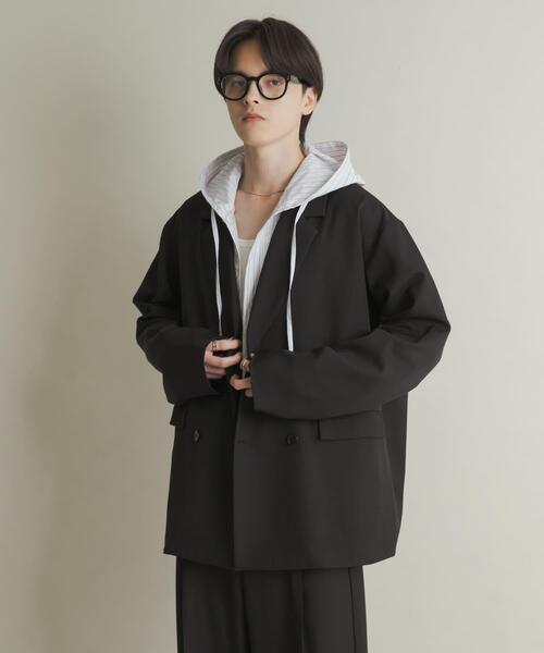 SENSE OF PLACE by URBAN RESEARCH（センスオブプレイスバイアーバンリサーチ）の「ダブルルーズテーラードジャケット（その他アウター・メンズ・ブラック/ブラウン系その他/ブラウン・MEDIUM/LARGE）」の20枚目の写真