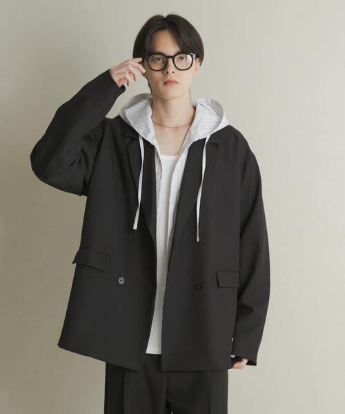 SENSE OF PLACE by URBAN RESEARCH（センスオブプレイスバイアーバンリサーチ）の「ダブルルーズテーラードジャケット（その他アウター・メンズ・ブラック/ブラウン系その他/ブラウン・MEDIUM/LARGE）」の22枚目の写真