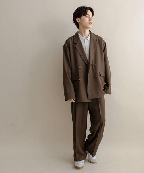 セール】ダブルルーズテーラードジャケット（テーラードジャケット