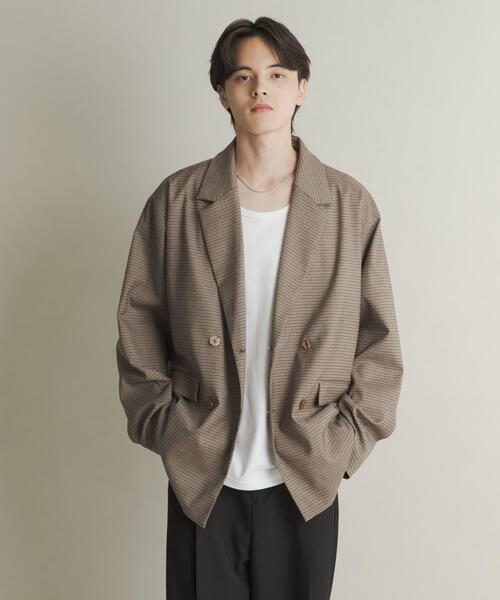 ダブルルーズテーラードジャケット（テーラードジャケット