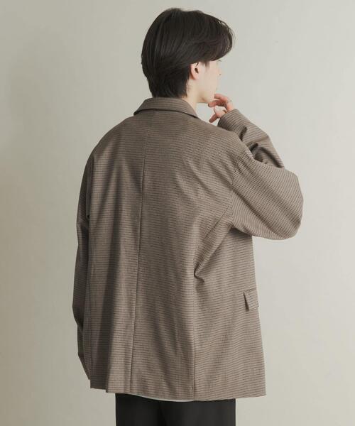 SENSE OF PLACE by URBAN RESEARCH（センスオブプレイスバイアーバンリサーチ）の「ダブルルーズテーラードジャケット（その他アウター・メンズ・ブラック/ブラウン系その他/ブラウン・MEDIUM/LARGE）」の5枚目の写真