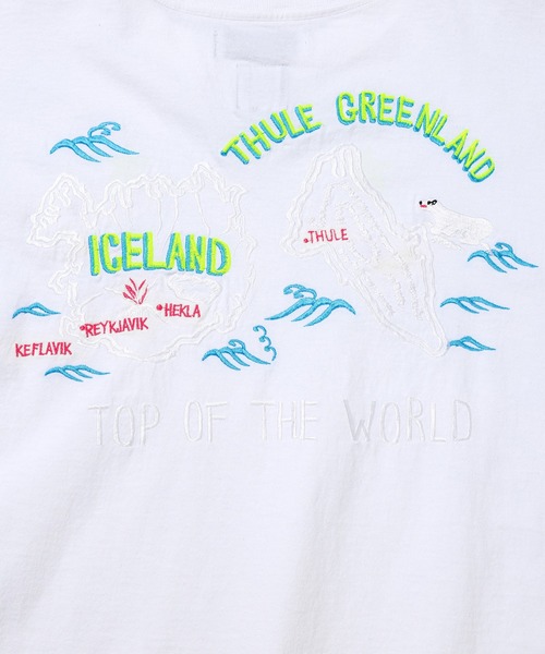 FACETASM（ファセッタズム）の「THULE LONG TEE（Tシャツ/カットソー・メンズ・ホワイト/ブルー系その他・4/3）」の8枚目の写真