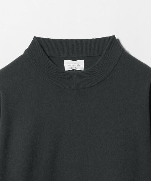 crepuscule × Steven Alan＞ MOCK NECK KNIT/ニット（ニット/セーター