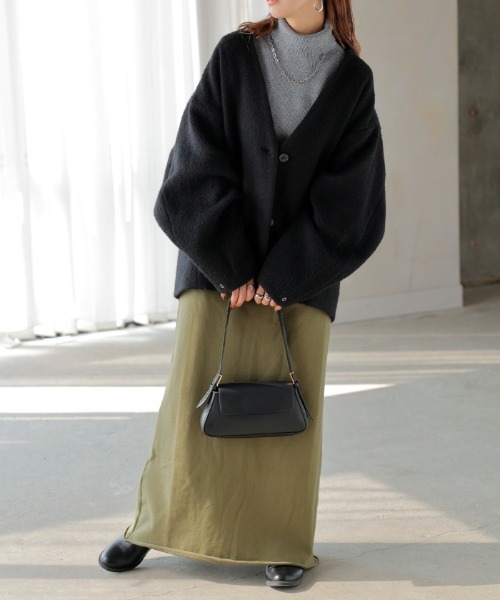 シャギードルマンコート（ノーカラージャケット）｜HUG.U（ハグユー