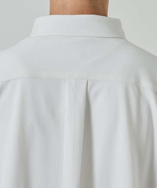 KANEMASA PHIL.(カネマサフィル)の「【KANEMASA PHIL./カネマサ】46G Atmosphere Shirt(シャツ/ブラウス・メンズ・ブラック/ホワイト・MEDIUM/LARGE)」の8枚目の写真
