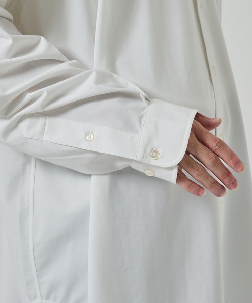 KANEMASA PHIL.(カネマサフィル)の「【KANEMASA PHIL./カネマサ】46G Atmosphere Shirt(シャツ/ブラウス・メンズ・ブラック/ホワイト・MEDIUM/LARGE)」の11枚目の写真