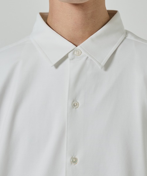 KANEMASA PHIL.(カネマサフィル)の「【KANEMASA PHIL./カネマサ】46G Atmosphere Shirt(シャツ/ブラウス・メンズ・ブラック/ホワイト・MEDIUM/LARGE)」の12枚目の写真