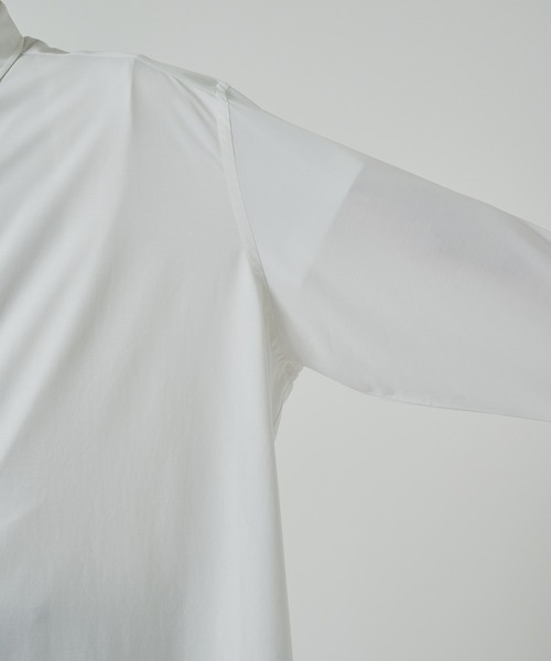 KANEMASA PHIL.(カネマサフィル)の「【KANEMASA PHIL./カネマサ】46G Atmosphere Shirt(シャツ/ブラウス・メンズ・ブラック/ホワイト・MEDIUM/LARGE)」の13枚目の写真