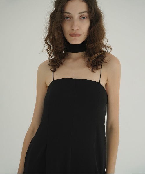 サロペット・オーバーオール・オールインワン Clane STRAP JERSEY BARE JUMPSUITS STRAP JERSEY BARE JUMPSUITS（つなぎ/オールインワン）｜CLANE