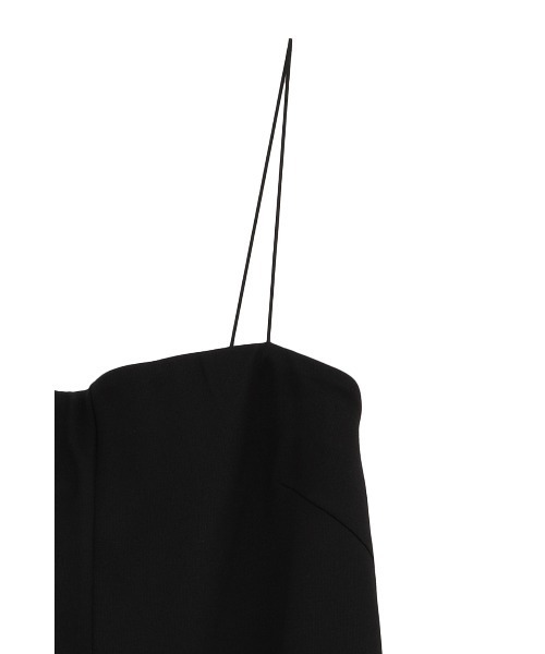 STRAP JERSEY BARE JUMPSUITS（つなぎ/オールインワン）｜CLANE