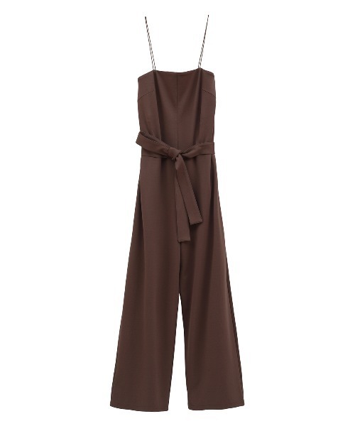 サロペット・オーバーオール・オールインワン Clane STRAP JERSEY BARE JUMPSUITS STRAP JERSEY BARE JUMPSUITS（つなぎ/オールインワン）｜CLANE