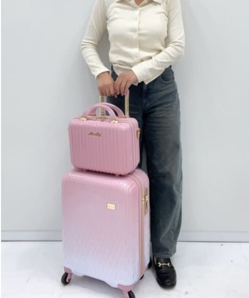 ピンクグラデーションキャリーケース（32L）