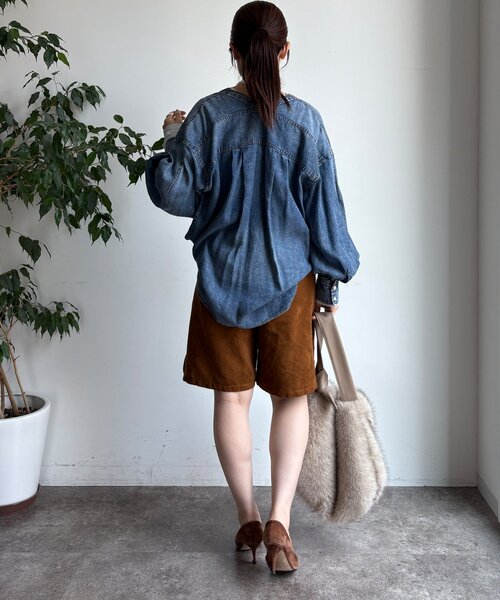 【DouDou】デニムVVシャツ デニムVVシャツ | DOUDOU(ドゥドゥ)レディース | PAL CLOSET