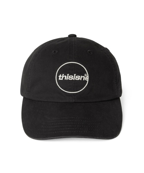 thisisneverthat（ディスイズネバーザット）の「C-Logo Cap（キャップ・メンズ・カーキ/ブラック/ピンク系その他/ダークグリーン・FREE）」の5枚目の写真