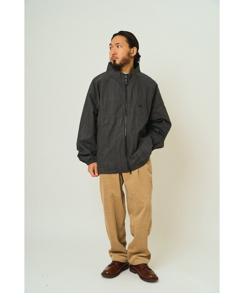 BIG MIKE(ビッグマイク)の「BIG MIKE ビッグマイク/ コットンナイロン トラックジャケット メッシュ裏地 リラックスフィット //// 102546580(ナイロンジャケット・メンズ・ブラック/ネイビー/グリーン/チャコール・MEDIUM/LARGE/X-LARGE)」の17枚目の写真