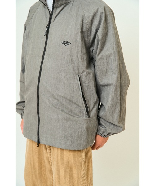 BIG MIKE(ビッグマイク)の「BIG MIKE ビッグマイク/ コットンナイロン トラックジャケット メッシュ裏地 リラックスフィット //// 102546580(ナイロンジャケット・メンズ・ブラック/ネイビー/グリーン/チャコール・MEDIUM/LARGE/X-LARGE)」の12枚目の写真