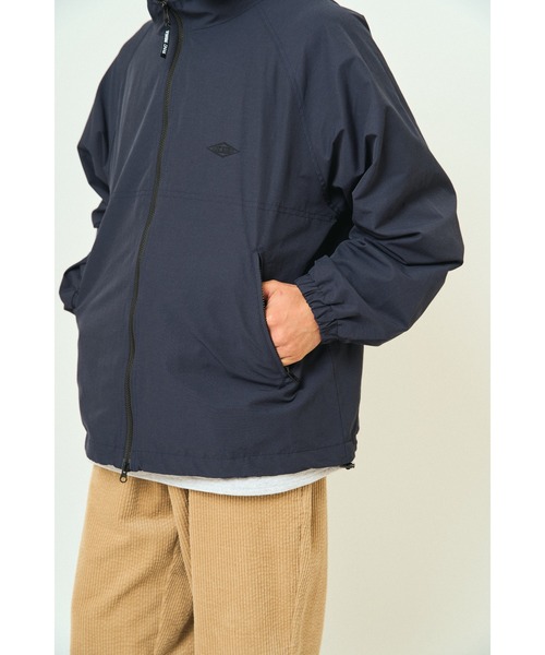 BIG MIKE(ビッグマイク)の「BIG MIKE ビッグマイク/ コットンナイロン トラックジャケット メッシュ裏地 リラックスフィット //// 102546580(ナイロンジャケット・メンズ・ブラック/ネイビー/グリーン/チャコール・MEDIUM/LARGE/X-LARGE)」の5枚目の写真