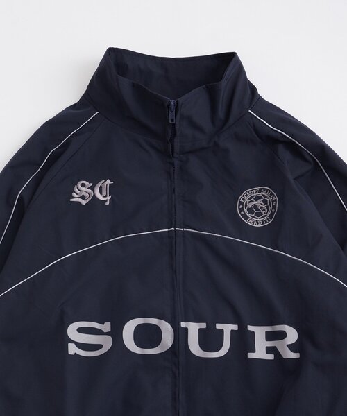 WHO'S WHO gallery（フーズフーギャラリー）の「Soucreamナイロンジップブルゾン（ブルゾン・メンズ・ネイビー/ライトグレー・FREE）」の5枚目の写真