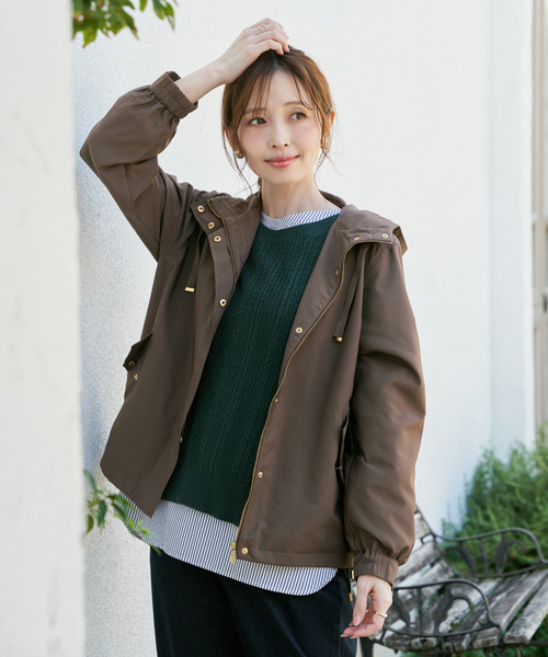ikka(イッカ)の「【雑誌InRed11月号掲載】ニットベストブラウスセット(シャツ/ブラウス・レディース・ブラック/グレイッシュベージュ/ネイビー/グリーン・M/L/S)」の16枚目の写真