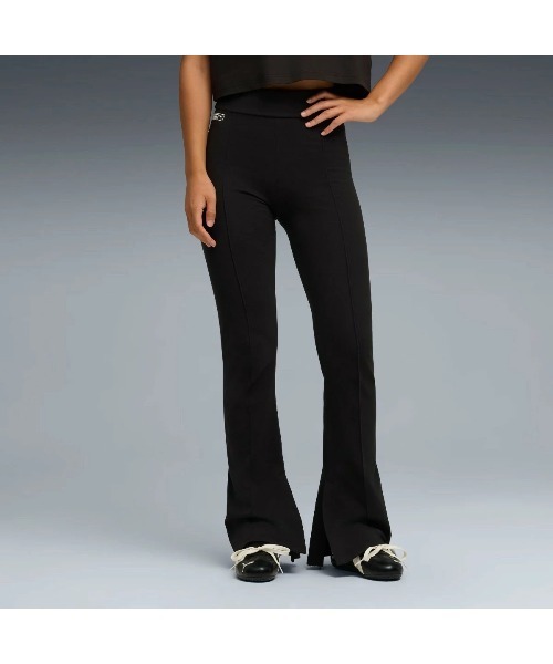 PUMA PUMA x ROSE SLIM PINTUCK FLARED LEGGINGS（プーマ プーマ x ロゼ スリム ピンタック フレア レギンス）