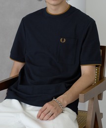 FRED PERRY(�t���b�h�y���[)�́yFRED PERRY�zPOCKET DETAIL PIQUE T-SHIRT M2395(T�V���c/�J�b�g�\�[)