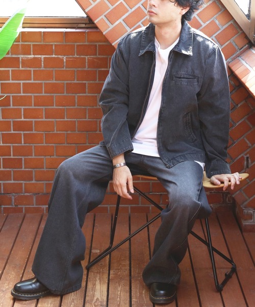 ８(eight)（エイト）の「スラブデニムカーブパンツ（デニムパンツ・メンズ・ブルー/グレー/ブラック系その他/ブラウン・MEDIUM/SMALL/X-LARGE/LARGE）」の9枚目の写真