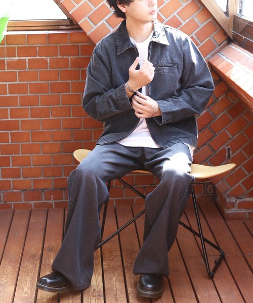 ８(eight)（エイト）の「スラブデニムカーブパンツ（デニムパンツ・メンズ・ブルー/グレー/ブラック系その他/ブラウン・MEDIUM/SMALL/X-LARGE/LARGE）」の10枚目の写真