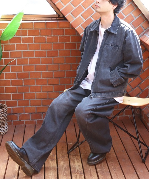 ８(eight)（エイト）の「スラブデニムカーブパンツ（デニムパンツ・メンズ・ブルー/グレー/ブラック系その他/ブラウン・MEDIUM/SMALL/X-LARGE/LARGE）」の13枚目の写真