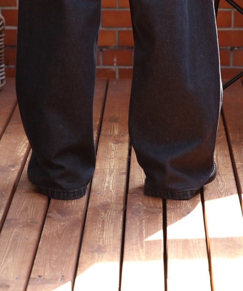 ８(eight)（エイト）の「スラブデニムカーブパンツ（デニムパンツ・メンズ・ブルー/グレー/ブラック系その他/ブラウン・MEDIUM/SMALL/X-LARGE/LARGE）」の19枚目の写真