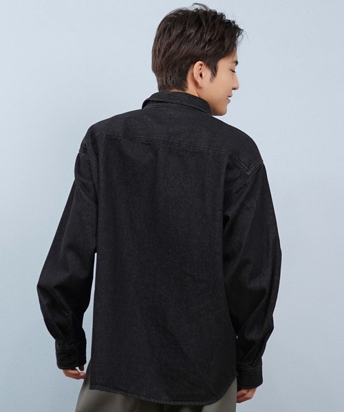 セール】QUIKSILVER/クイックシルバー 長袖シャツ デニムシャツ