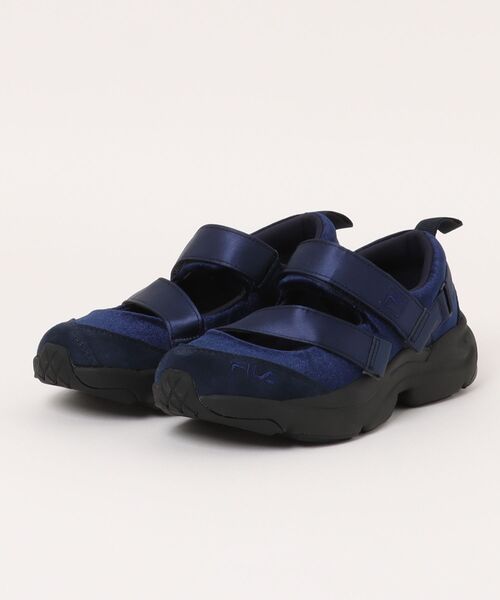 FILA フィラ RAY TRAINER MJ VELVET レイトレーナーブイ2エムジェイベルベット 5XM02850H896 ABC-MART限定 *Navy