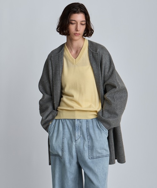 Bibiy. FRANCINE TULLE TOP ボーダー チュール