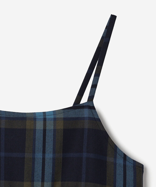 O'NEIL of DUBLIN（オニールオブダブリン）の「O'NEIL OF DUBLIN | ウーステッドウール キャミソールワンピース WOMEN（ワンピース・レディース・ブルー系その他6/グレー系その他/グリーン系その他/グリーン系その他2・8）」の7枚目の写真