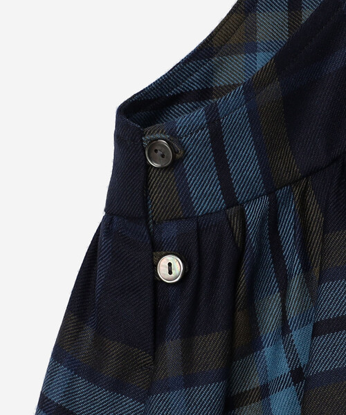 O'NEIL of DUBLIN（オニールオブダブリン）の「O'NEIL OF DUBLIN | ウーステッドウール キャミソールワンピース WOMEN（ワンピース・レディース・ブルー系その他6/グレー系その他/グリーン系その他/グリーン系その他2・8）」の9枚目の写真